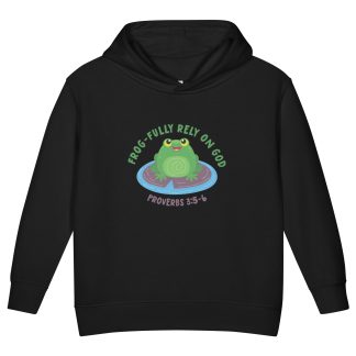 FROG Scripture Toddler fleece pullover hoodie