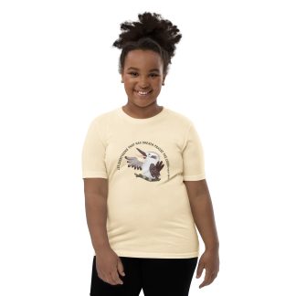 Kookaburra cartoon bible verse Youth Short Sleeve T-Shirt
