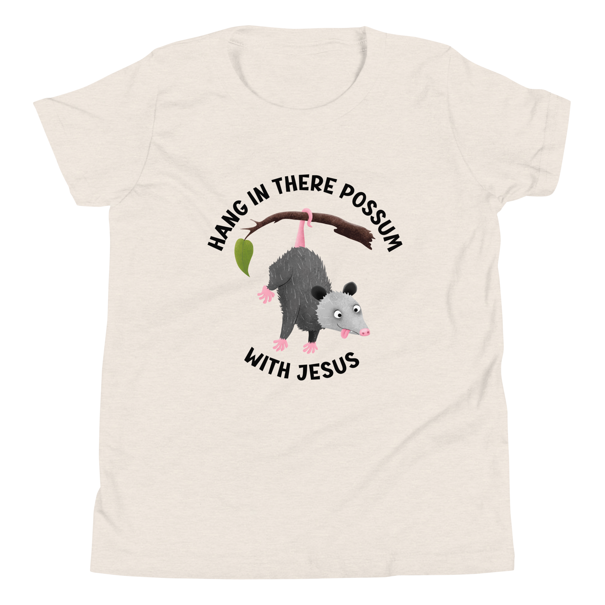 Cute Christian hang in there with Jesus